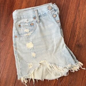 Aeropostale 90s High Rise Cut-Off Shorts
